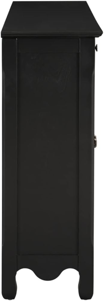 59.8" Console Table Sideboard with 3 Doors, Drawers and Adjustable Shelves for Living Room Dining Room (D As Shown)