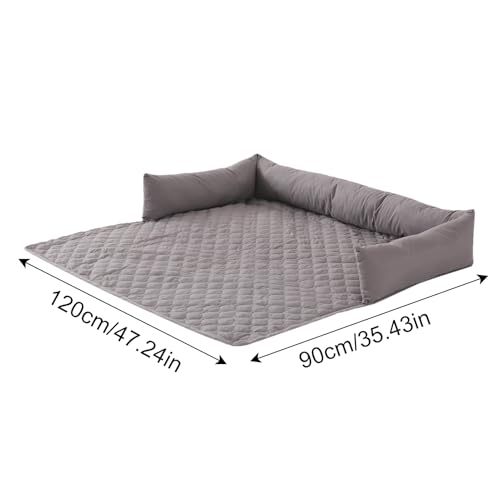 Lit auto-refroidissant pour chien tapis imperméable et lavable contre la chaleur