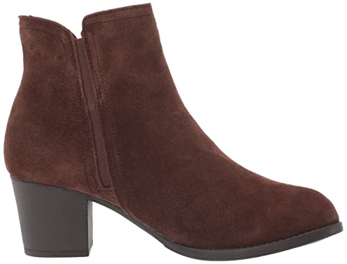 Skechers Women's Zipper Fashion Boot, Chocolate, 9