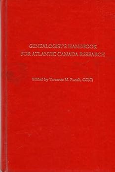 Hardcover Genealogist's Handbook for Atlantic Canada Research Book