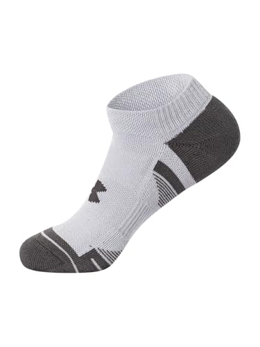 Under Armour 1386243-11-MD Unisex UA Perf Tech 6pk NS Mod Gray MD4