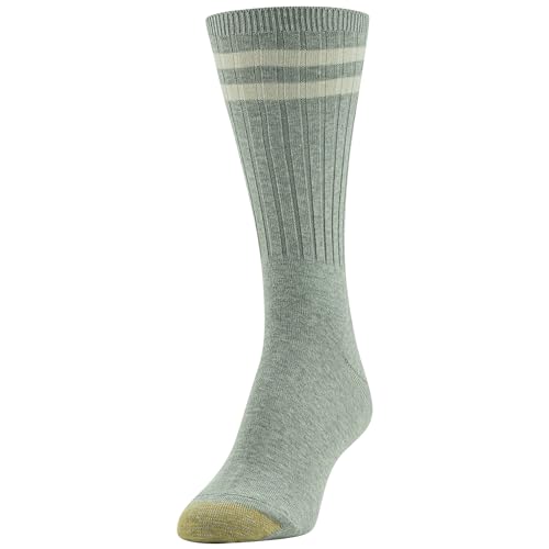 Image of GOLDTOE Womens Casual Texture Crew Socks, Multipairs