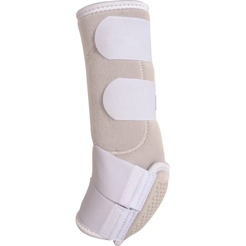 Image of Classic Equine Flexion by Legacy2 Tall-Hind Support Boots, White, Large