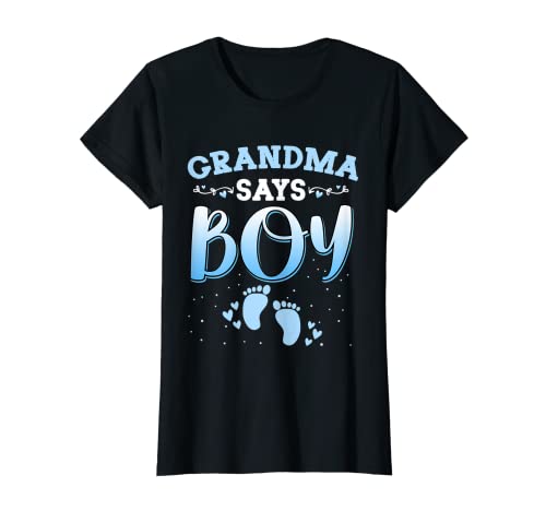 Mujer La abuela dice que la niña revelan género recién nacida baby shower Camiseta