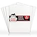 Board Geeks 6 pack dry erase lapboards 9 inch by 12 inch large whiteboard white board set great for teachers, students, children, classroom reusable, durable, portable, single sided whiteboard