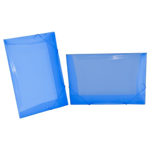 Tilibra - Pasta Aba Elástico Polipropileno 0,35mm Ofício Azul