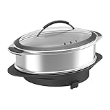  Magimix 17277 batidora y accesorio para mezclar alimentos - Accesorio procesador de alimentos (Steam cooker, 5,5 L, Negro, Acero inoxidable, Acero inoxidable, 402 mm, 263 mm)