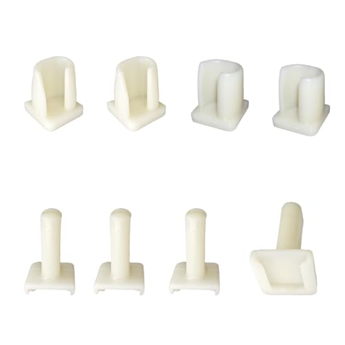 2 Set 819091 Refrigerator Shelf Support studs Kit, Stud-Shelf Fit for Whirlpool, Maytag, Kenmore,KitchenAid, Jenn-Air, Amana and more,freezer Support studs Replace for AP3119967,1024,115911,3242