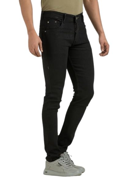 Men's Solid Comfortable Slim Fit Jeans-picture-26