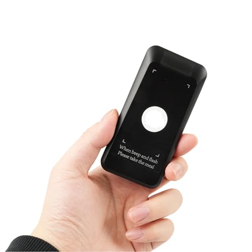 Retekess TD157S Restaurant Pager Kompatibel mit TD157S Pager Rufsystem, 2 Rufmodi, Outdoor 400M, 200mAh Batterie, für Food Trucks, Bars, Krankenhäuser (1 Pager)
