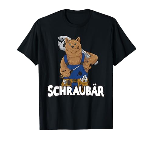 Lustiges Schraubär Mechaniker Kfz Schrauber T-Shirt