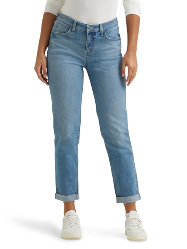 Jean fuselé Lee taille mi-haute coupe rétro des années 90 avec jambes longues