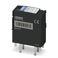 PHOENIX CONTACT PT-IQ-2X2-EX-24DC-P Überspannungsschutzstecker mit Integrierter Mehrstufiger Statusanzeige am Modul für zwei 2-adrige erdpotenzialfrei betriebene Ex-i-Signalkreise Nennspannung 24 V DC