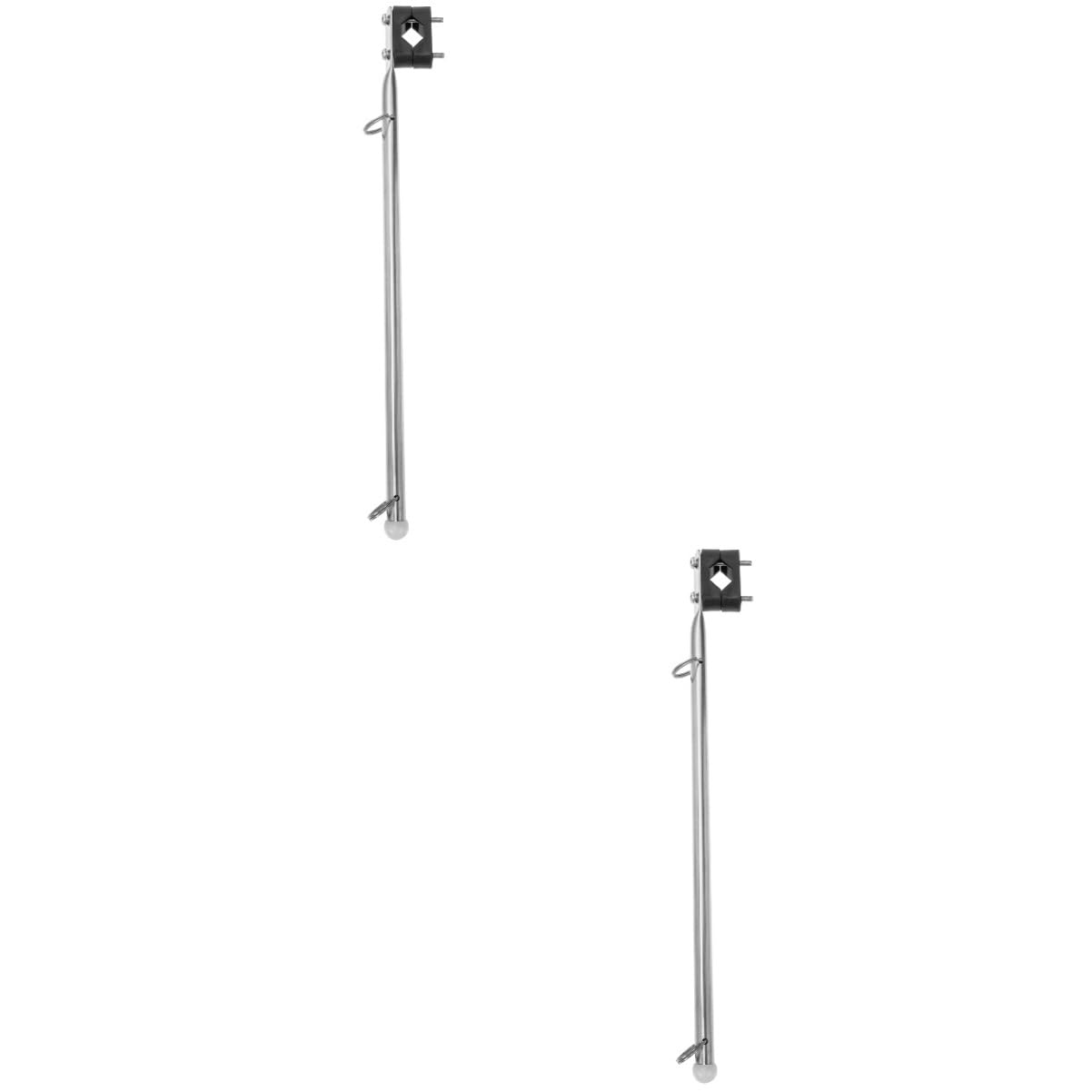 Accessoires de bateau télescopiques pour fixer vos mâts sans percer vos rails