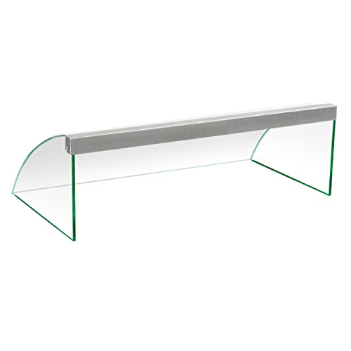Image of Hotdog Roller Cover - Tempered Glass Grill Guard Fits 7-Roller Hot Dog Cooker Machines - Concession Stand Supplies by Great Northern Popcorn