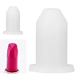 Lippenstift-Silikonform-Set für Selbstgemachten Lippenstift, Langlebiger...