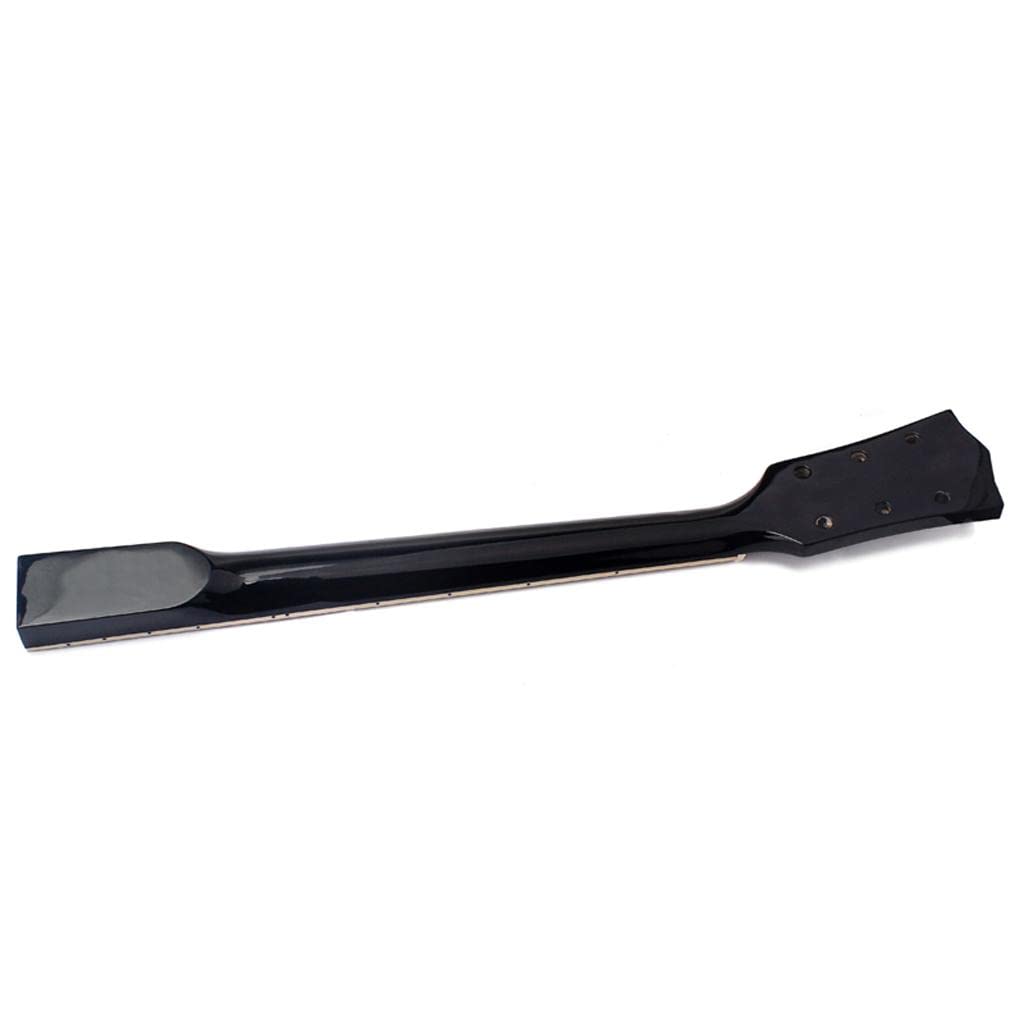 Manico Chitarra Elettrica 22 Tasti Parti Ricambio Accessori Fai da Te in Acero con Tastiera Palissandro Rifinitura Liscia Adatto per Musicisti