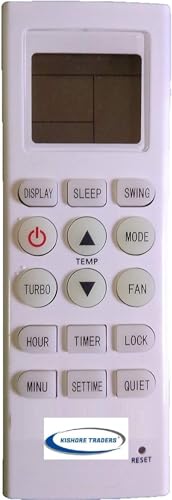 Image of Ac Remote Control Compatible with Lloyd AC LS19A5LN, LS19A3FM-W (Please Match Your Old Remote with Given Image)