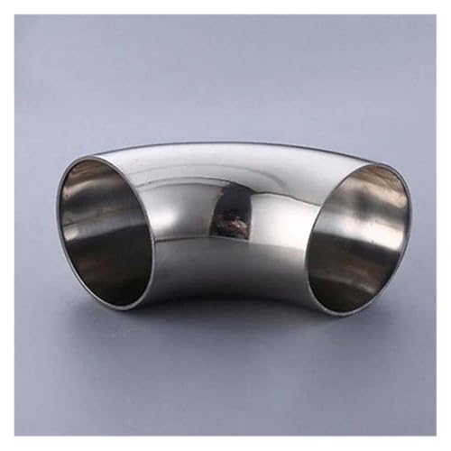 Coude à 90° pour échappement 76 mm avec flux de gaz optimisé en inox