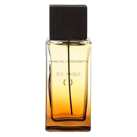 Pascal Morabito - Red Amber - 3.4 Oz Eau De Toilette - Fragrance Mist For Men - Spicy Oriental Scent - Cologne Spray With Apple, Pepper, Geranium, Tonka, Wood Accords Cover