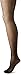 CK Women's Seamless Sheer Pantyhose, Black, Size B
