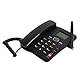 Schnurgebundenes Telefon mit Kurzwahl, Wahlwiederholung, Freisprechen, Externer Antenne, GSM, Multi-Klingelton, LCD-Display, 7-stufige Helligkeitseinstellung, Wecker