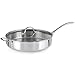 Calphalon Tri-Ply Stainless Steel 5-Quart Saute Pan with Cover Calphalon Tri-Ply Stainless Steel 5-Quart Saute Pan with Cover