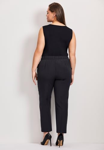 Women's Plus Size Petite Cool Hand Straight Leg Pant2