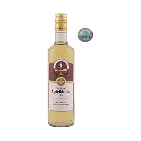 Hödl Hof Apfelländer Fass | 38% vol. | Apfelschnaps im Holzfass gelagert (Eichenfass) | Silber Steirische Landesbewertung 2018 | Apfelschnaps aus Früchten von lokalen Bauern | (0,7 l) Cover