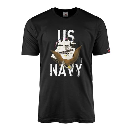 T-shirt US Navy Anchor imprimé aigle et sceau américain Constitution