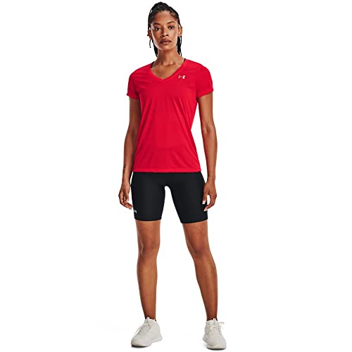 Image of Under Armour Womens Tech V-Neck Short-Sleeve T-Shirt