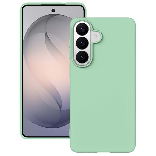 Coque silicone antichoc Galaxy S26 Plus YATWIN : protection intégrale souple anti-poussière cyan