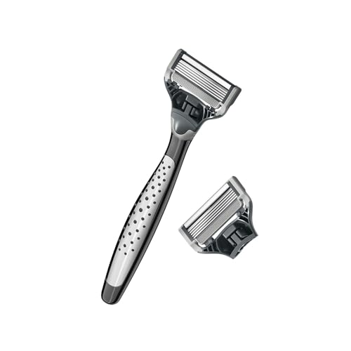 Harry's Craft Edition Men's Razor, Includes Weighted Handle and 2 Razor Blade Refills