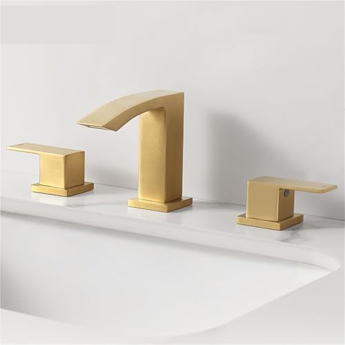 Robinet de lavabo anti-brûlure à double commande pour eau chaude et froide