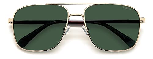 Polaroid PLD 4128/S/X Gold/Green 60/17/145 men Sunglasses4