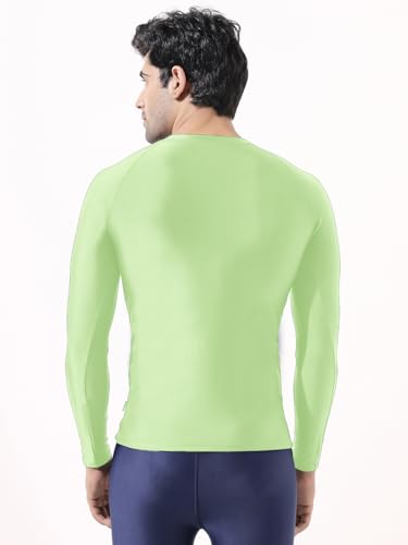 Image of LYCOT Compression Top Full Sleeve Plain Athletic Fit Multi Sports Cycling, Cricket, Football, Badminton, Gym, Fitness & Other Outdoor Inner Wear