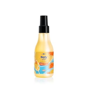 Plum BodyLovin’ Trippin’ Mimosas Body Mist | Long Lasting Citrus Fragrance For Women & Men With Grapefruit, Red Berries & Musk | High On Fun | Travel-Friendly Perfume Body Spray 100 ml