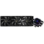 Thermalright Frozen Prism 360 Black Liquid CPU Water Cooler with 120mm PWM Fan,360 Black Cold Row Specification,Integrated Water-Cooler Heatsink for AM4/AM5,Intel LGA1700/1150/1151/1200/2011/1851