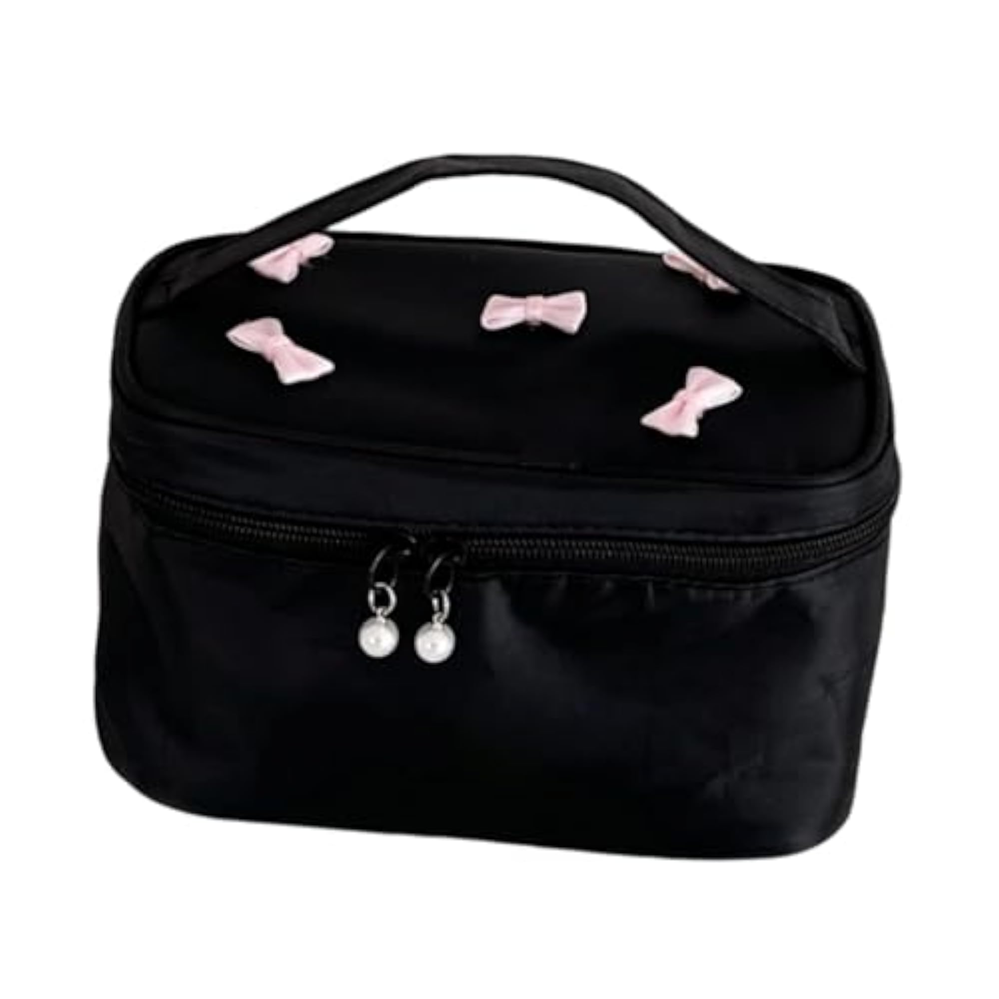 Portable Makeup Bag, Polyester Brush Holder for Women