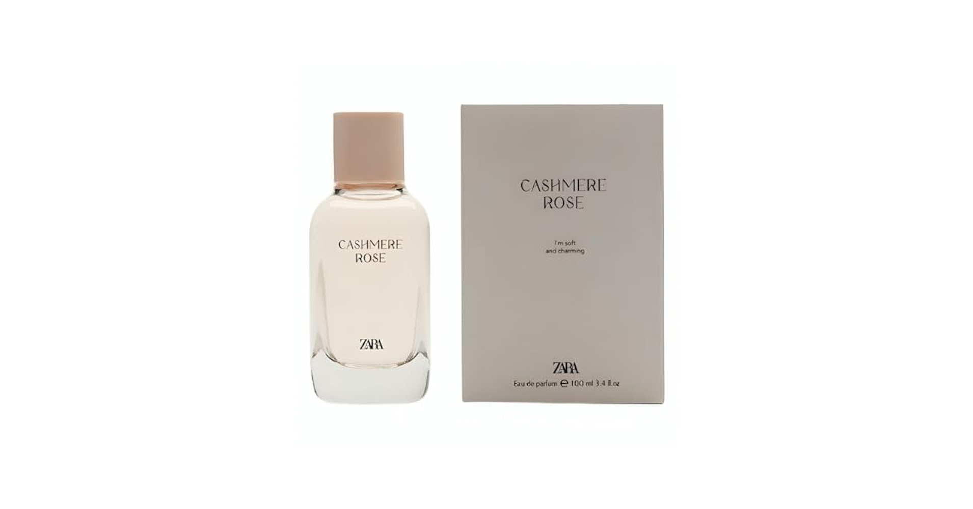 Amazon.com : Zara Cashmere Rose Perfume for Women EDP Eau De