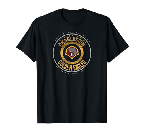 Charleston Golden Eagles Showtime Black Officially Licensed T-Shirt