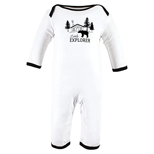 Image of Hudson Baby Baby Cotton Union Suit, 3 Pack