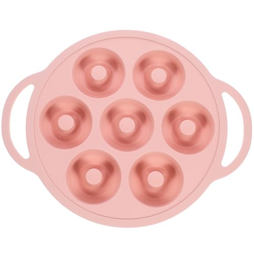 COOPHYA Reusable Silicone Donut Mold Baking Pan Non-stick Cake Mold for DIY Baking Family-friendly Doughnut Maker Smooth Design for Home and Bakery Use