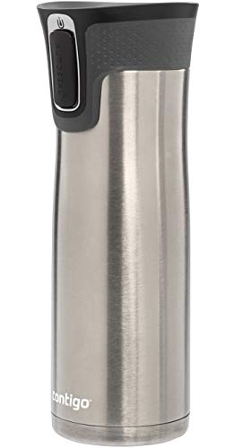 Image of Contigo West Loop Stainless Steel Travel Mug with AUTOSEAL Lid, 24oz., Stainless Steel
