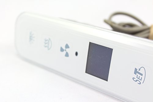 Panel berührungssenibles para Baño S102 Vapor con control de temperatura 7