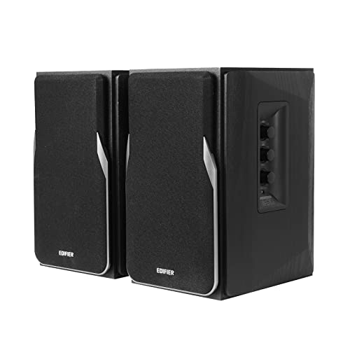 Image of Edifier R1380DB Active Bluetooth Bookshelf Speakers, 42W RMS, Black