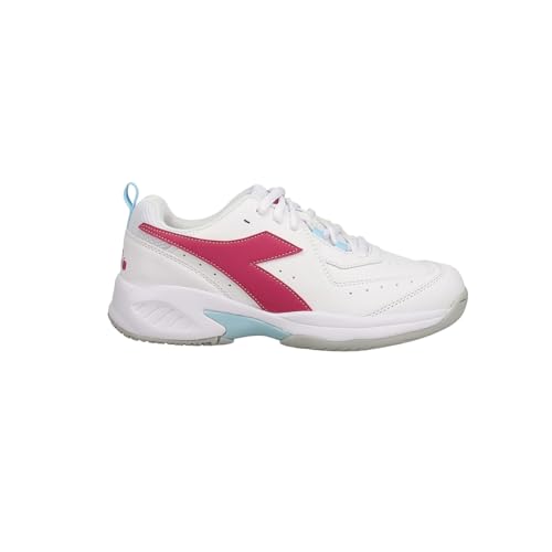 Diadora Kids Girls S. Challenge 5 Sl Tennis Sneakers Shoes - White - Size 11.5 M