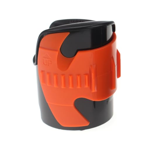 Image of Motorcycle Fork Seal Cleaner Tool, Universal Motorcycle Front Fork Saver Cleaner, fits all 45-55mm Front seal mate Oil Level Shock Repairing Absorber Tool (Orange)