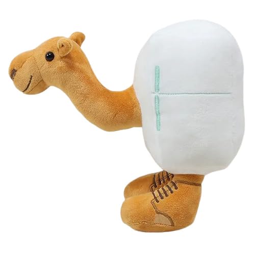 TJLMCORP Italian Brainrot Plush Toys Frigo Camelo Cool Stuffed Animals Cute Camel Plushie Weird Stuff Meme Dolls for Kids Boys Girls Birthday Christmas Funny Gift Ideas