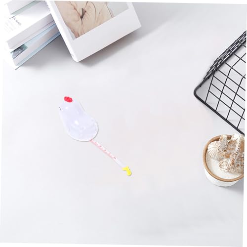 Cinta métrica retráctil con forma de pollito pequeña miniatura 5